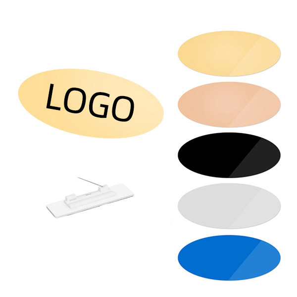Oval Name Badge 2