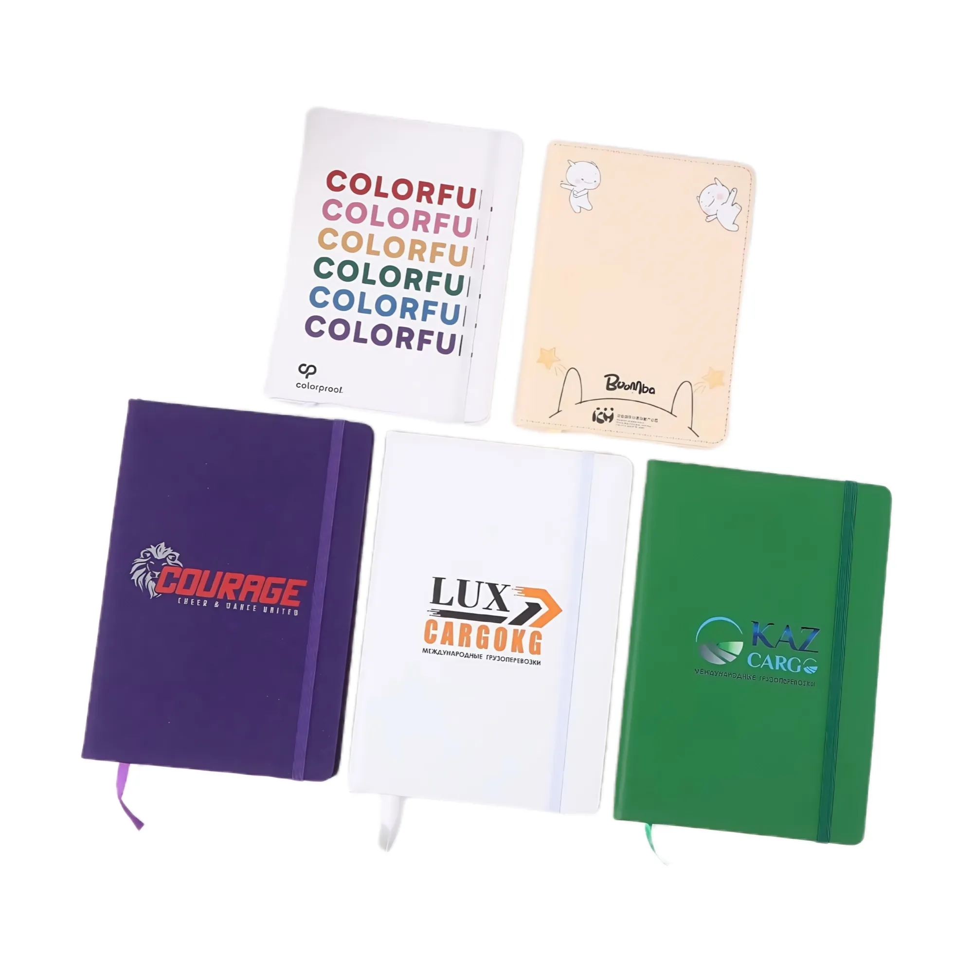 Premium PU Leather Notebook with Elastic Band 2