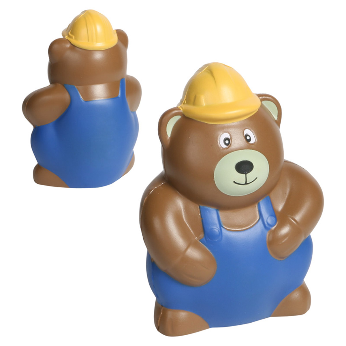 Construction Worker Bear Stress Reliever 3