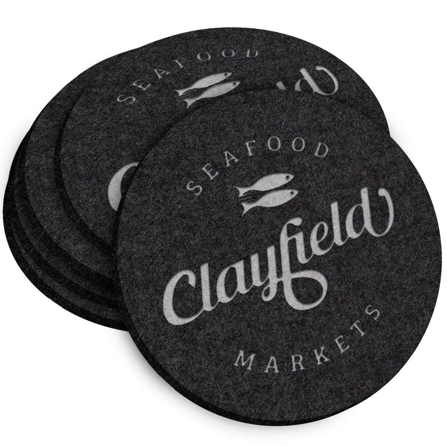 Absorbent Felt Coaster 3