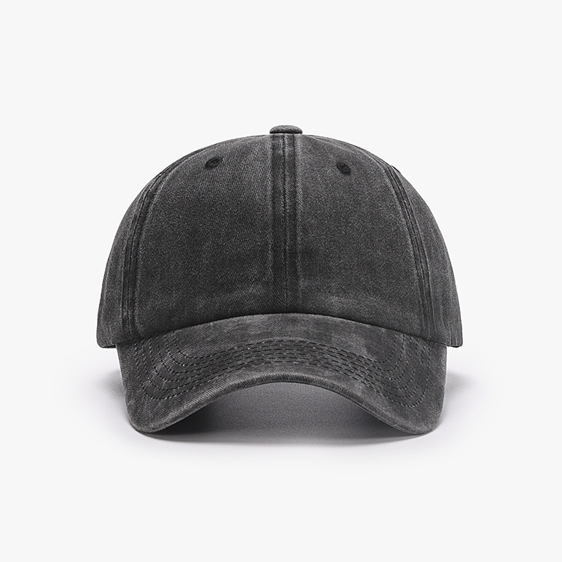 Adjustable Low Crown Cotton Baseball Cap 6