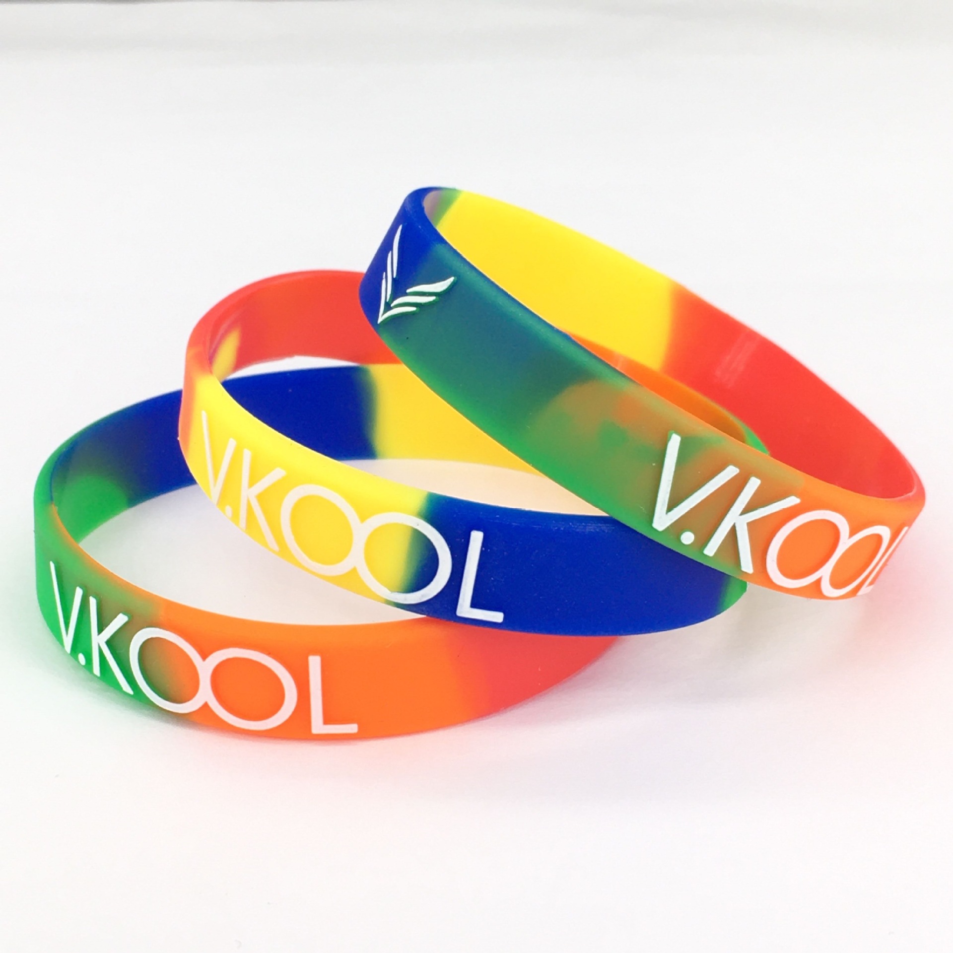 3D Embossed Silicone Wristband 2