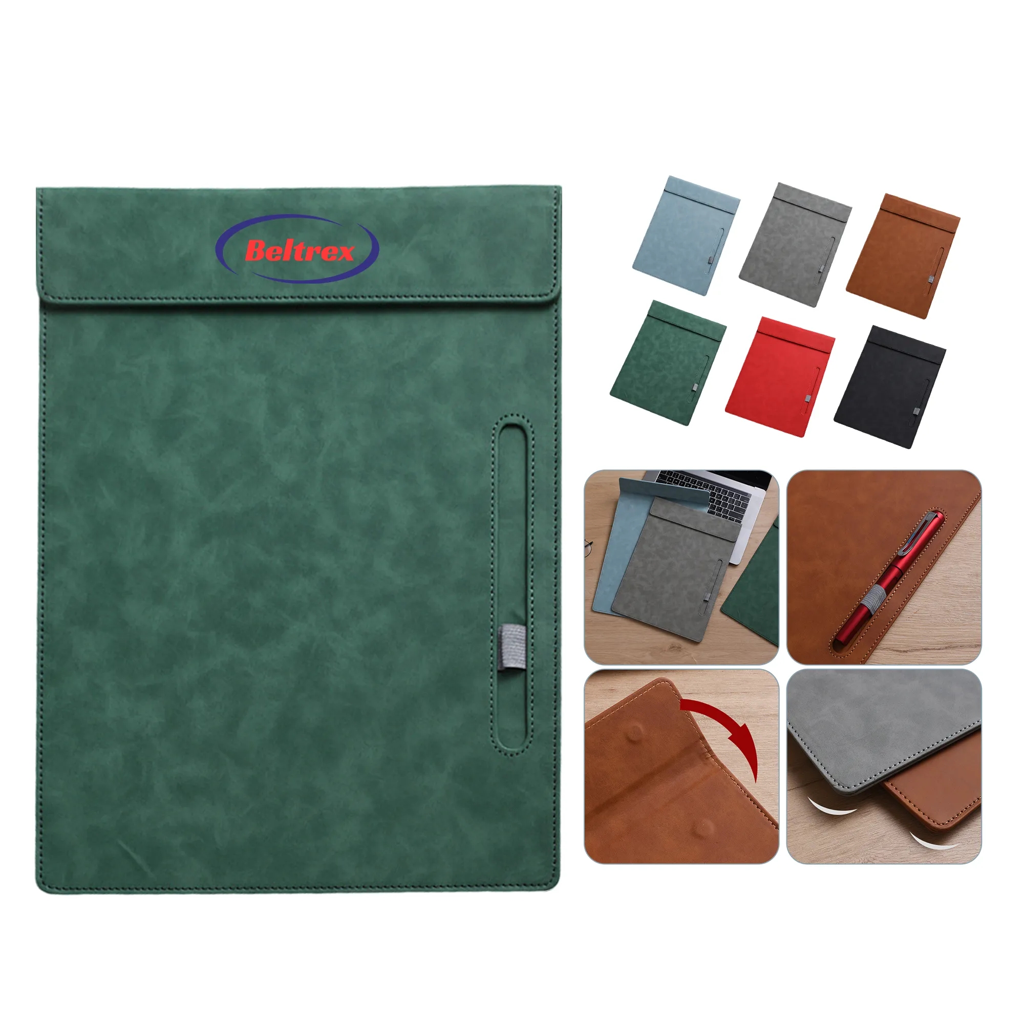 Professional PU Leather Writing Board for Contracts 5