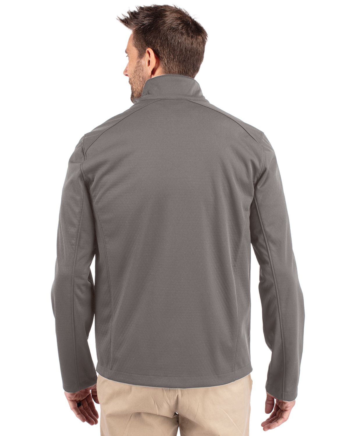 Cutter & Buck Evoke Recycled Honeycomb Fleece Mens Full Zip Jacket 21