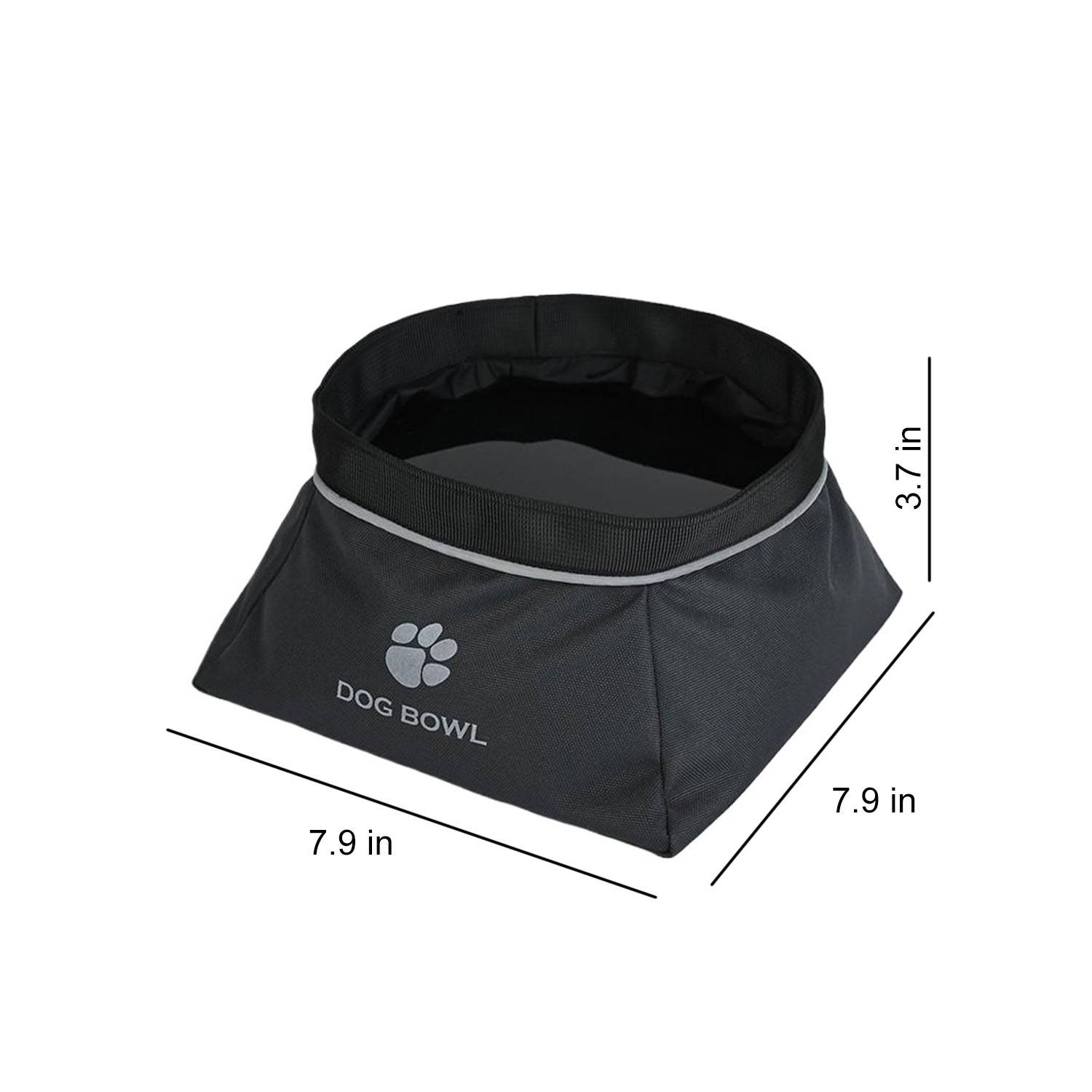 Waterproof Portable Oxford Travel Dog Bowl 5
