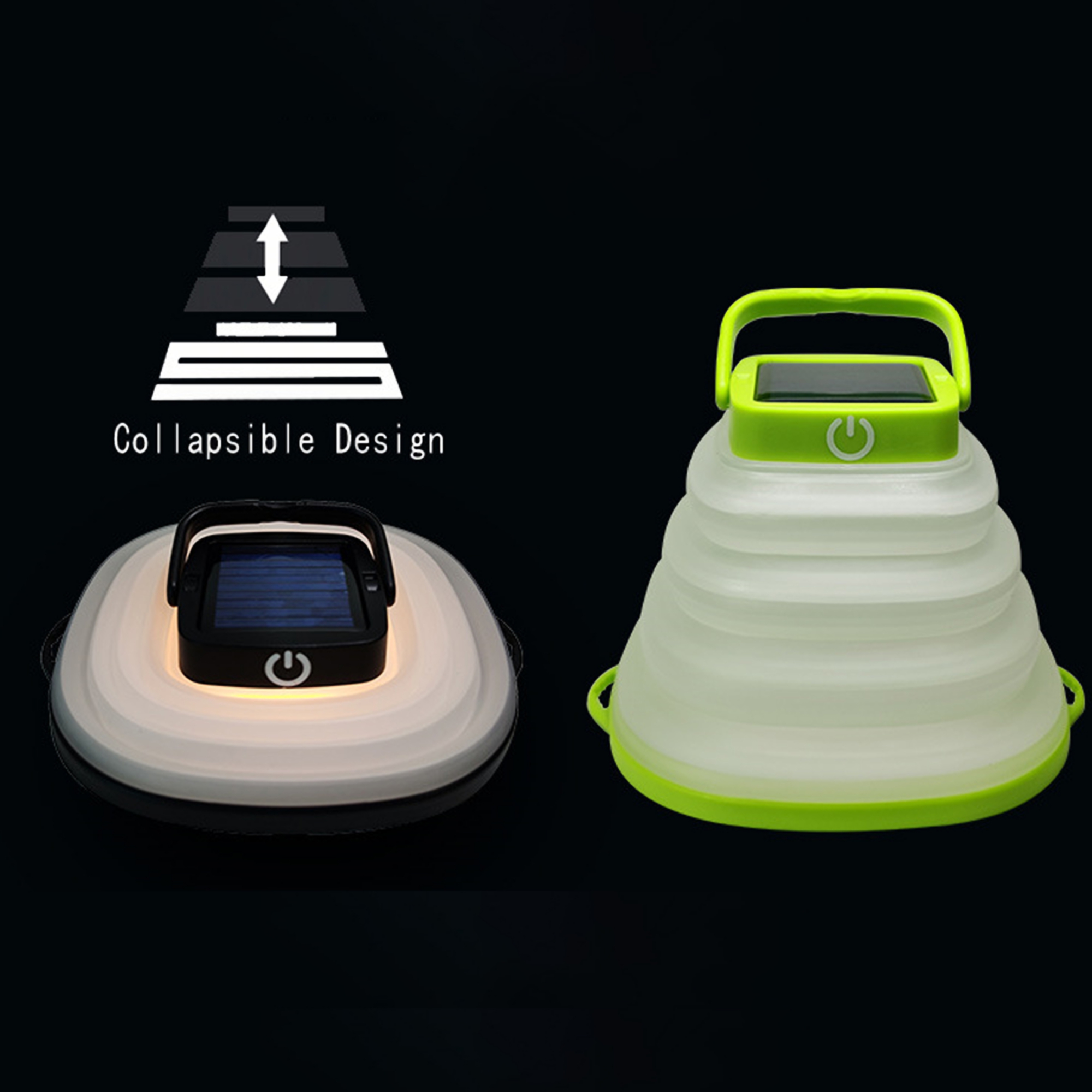 Solar LED Collapsible Camping Lantern 4