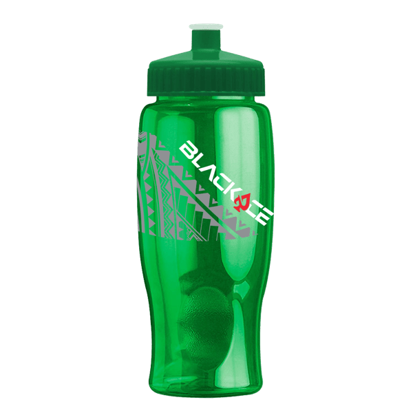 Rotation 27oz Transparent Contour Bottle w/Push-Pull Lid 53