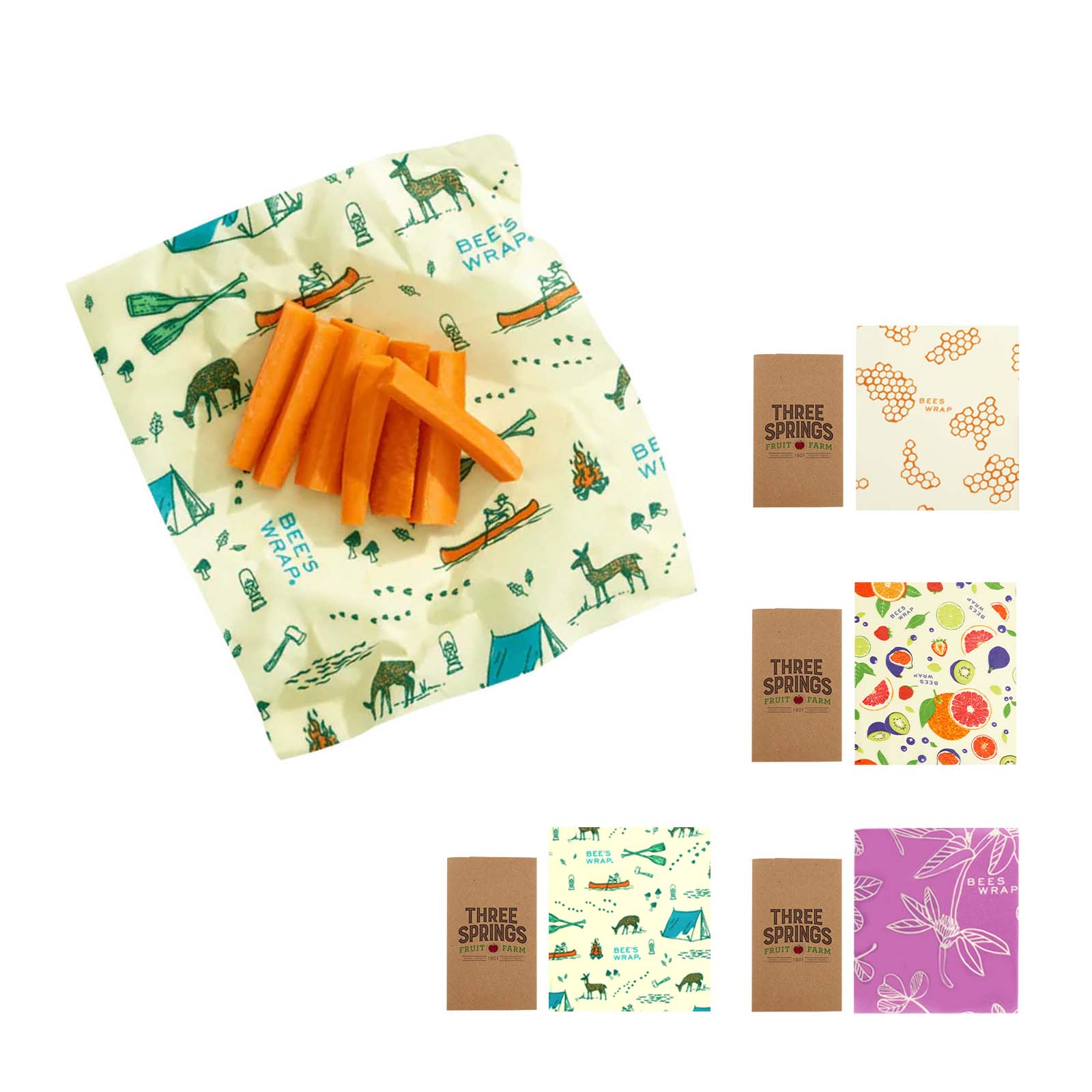Beeswrap Single Small 7" X 8" 9