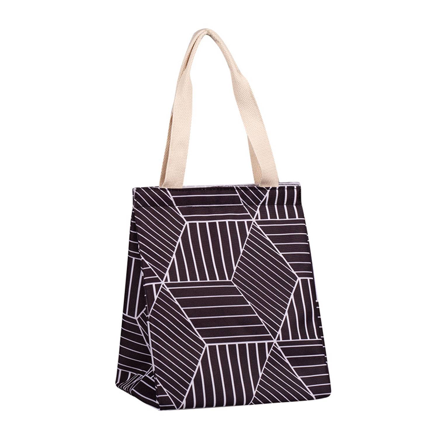 Portable Waterproof Insulated Lunch Bag with Large Capacity 1