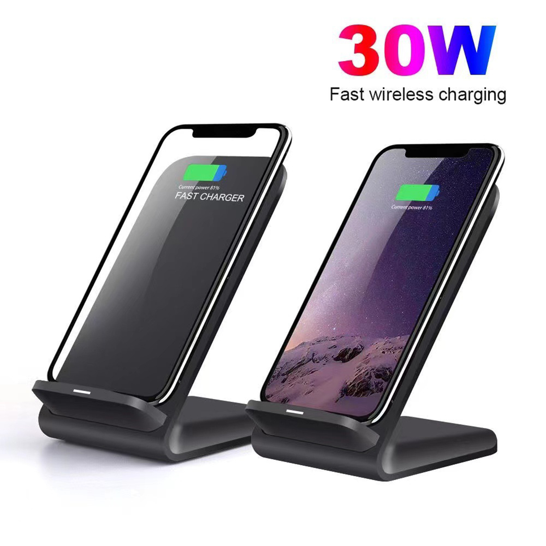 Fast Wireless Charger Stand 4