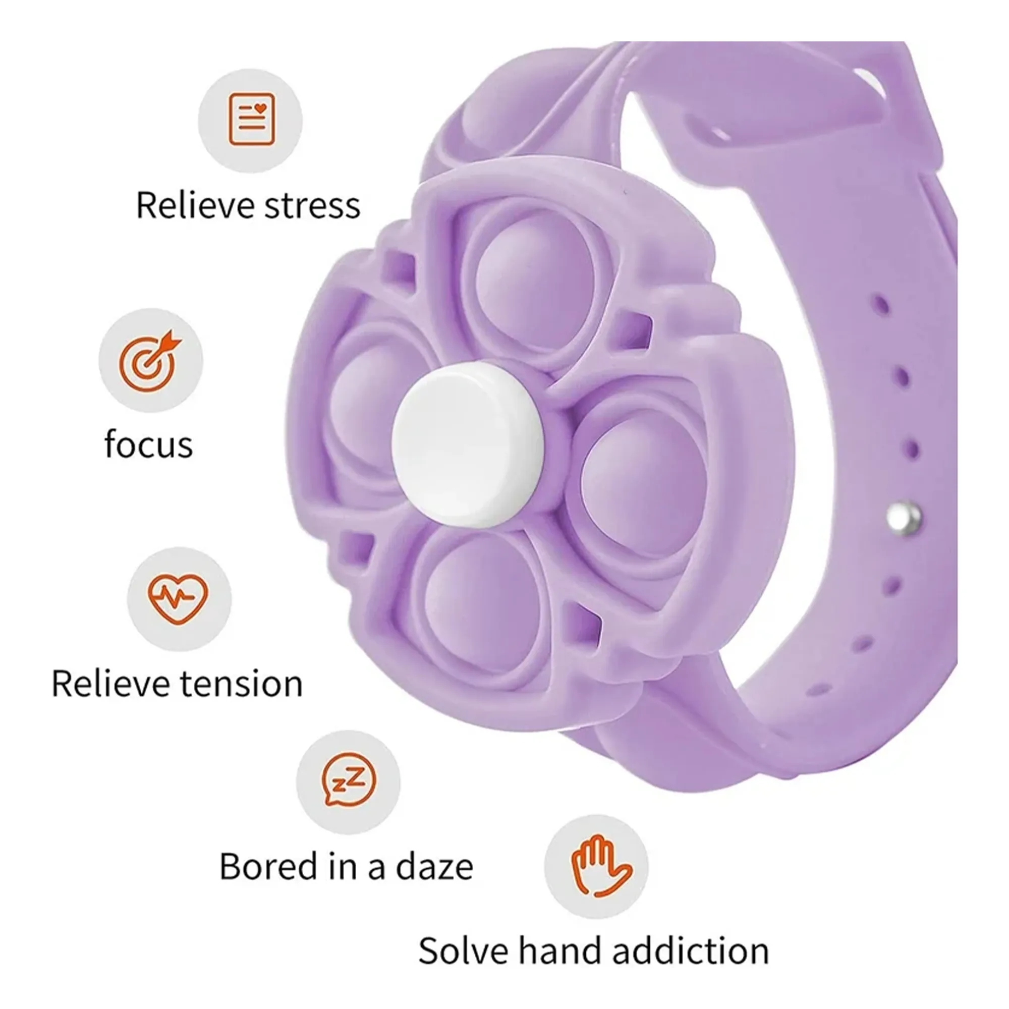 Stress Relief Rotating Bubble Bracelet 5