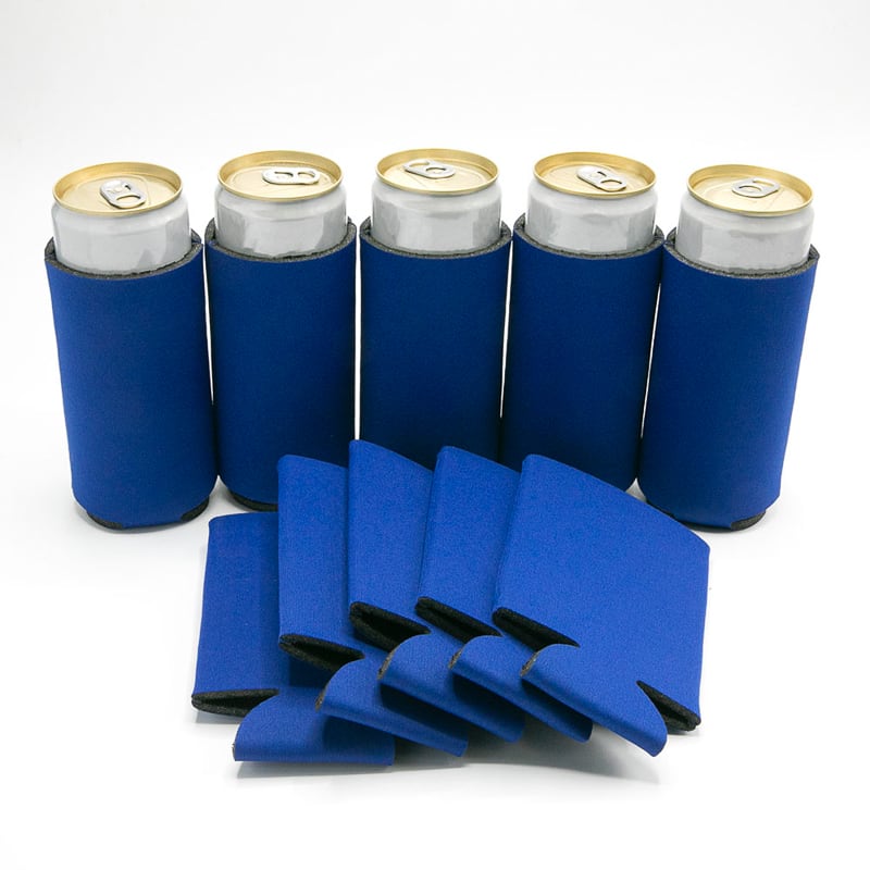 Premium Foam Collapsible Slim Can Coolers 16