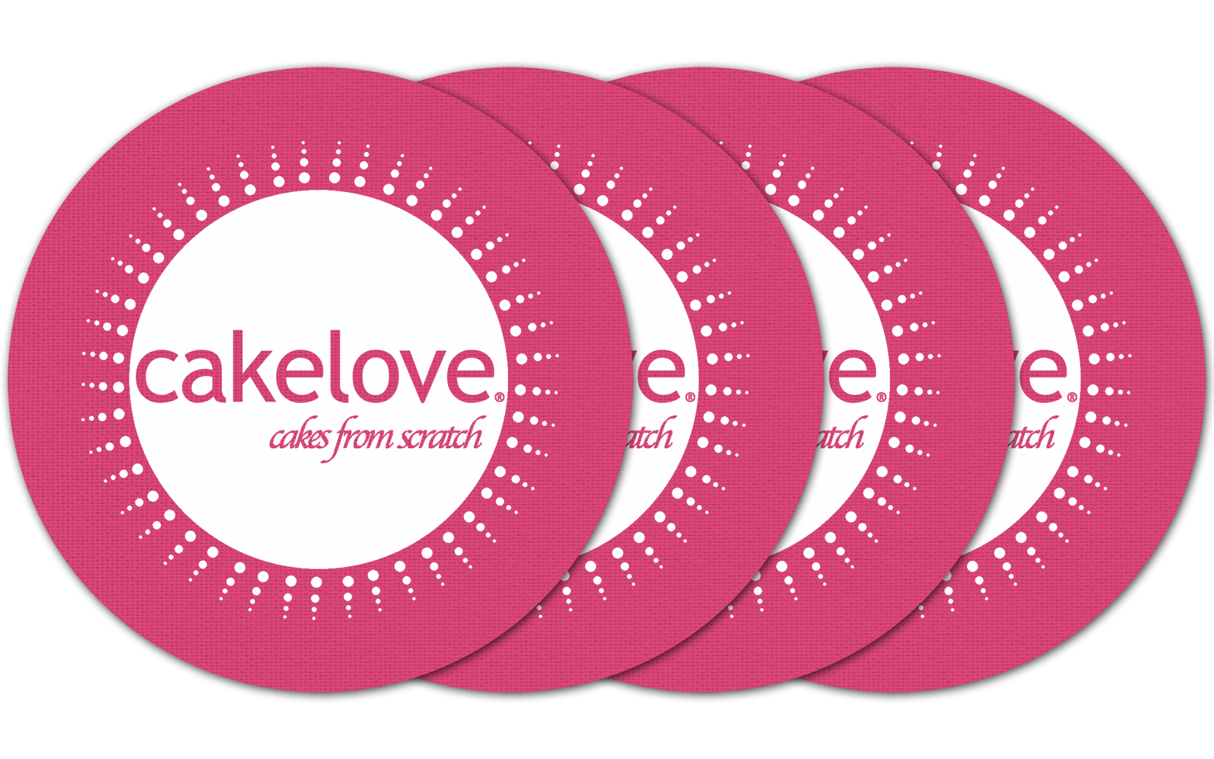 Circle Vinyl Coaster (Set of 4) 10