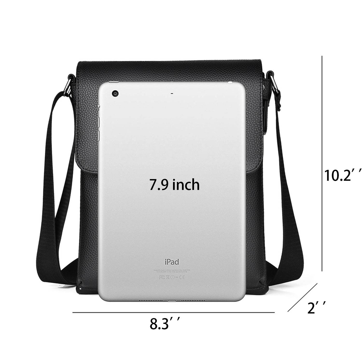 PU Leather Crossbody Bag For Man 3