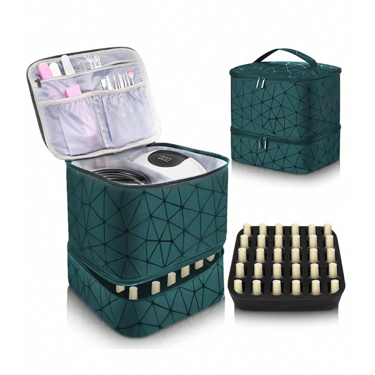 Pvc Organized Travel Cosmetic Bag 2