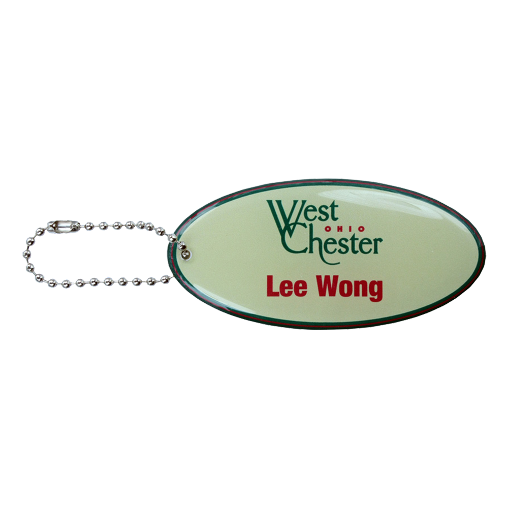 Multipurpose pendant / charm / tag with custom shape from 1.1 to 2 Sq. In. (Single Sided) 5