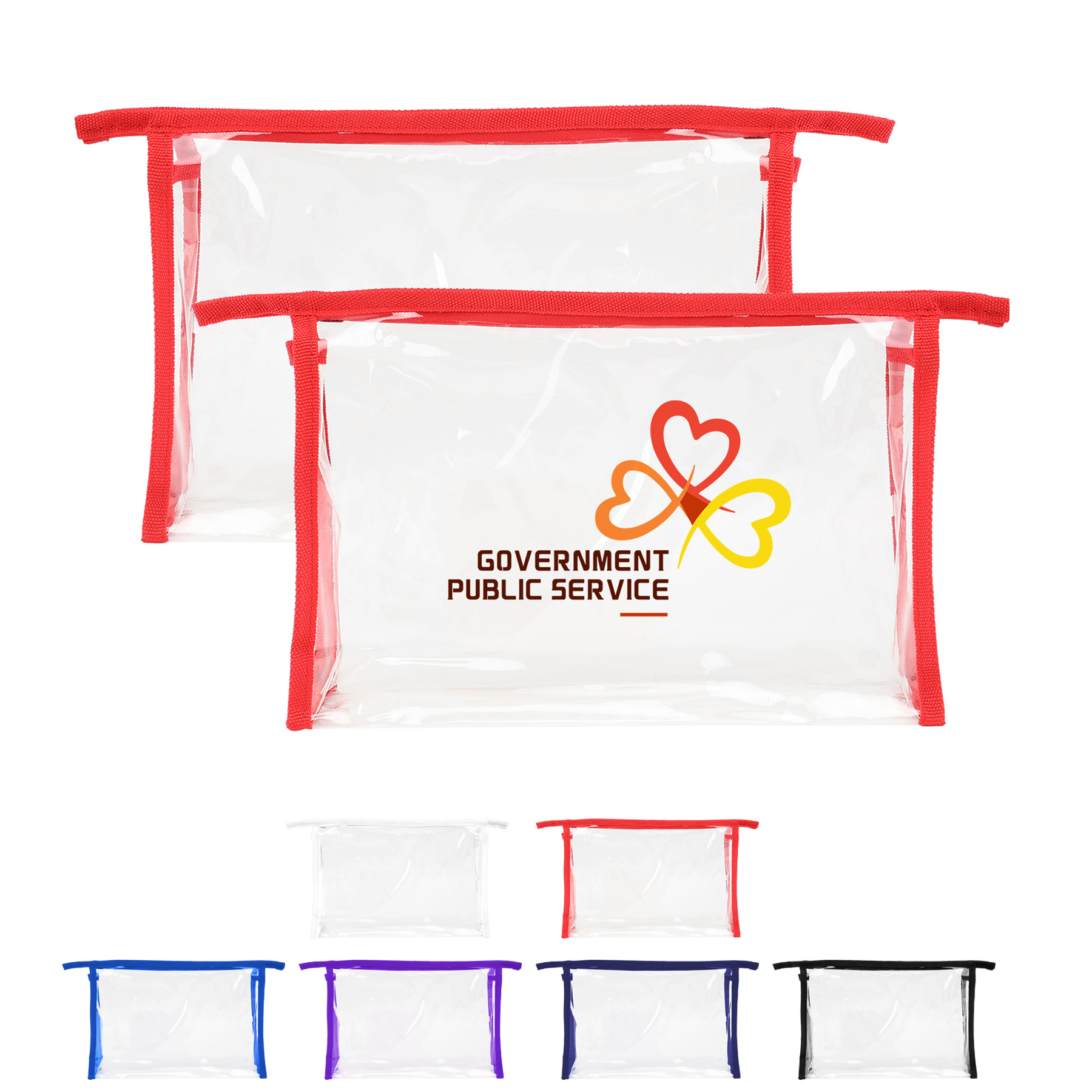 Large Clear Travel Toiletry Makeup Bag 5