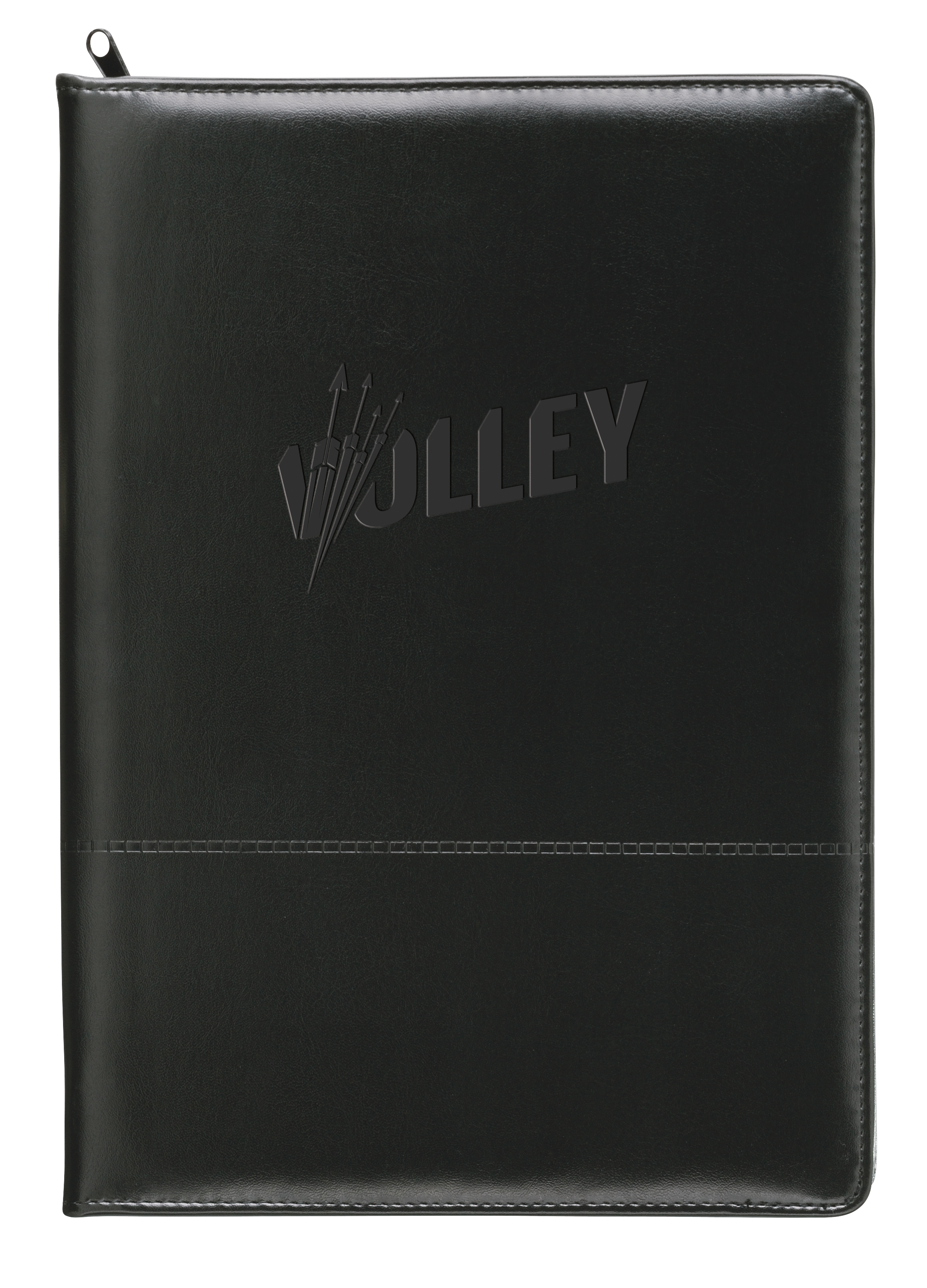 Good Value™ Script Zippered Padfolio 6