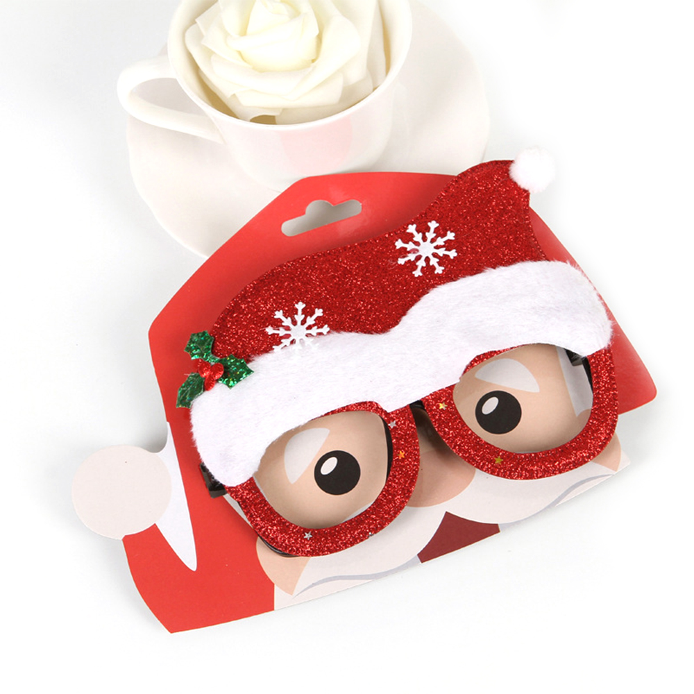 Christmas Creative Decorative Glasses 8