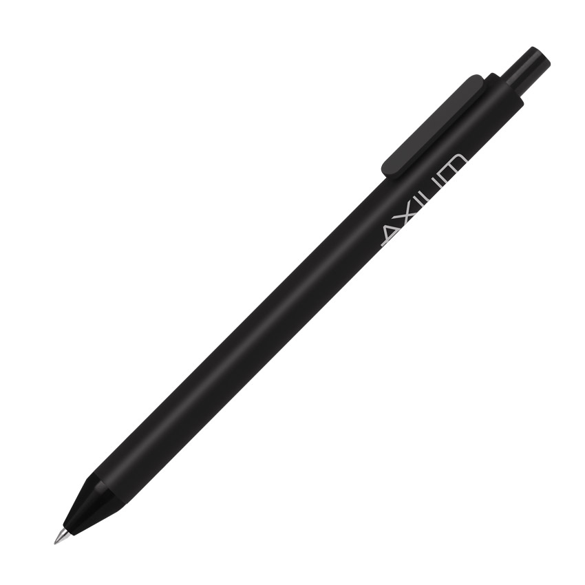 Soft Touch Rubberized Plastic Pen 4