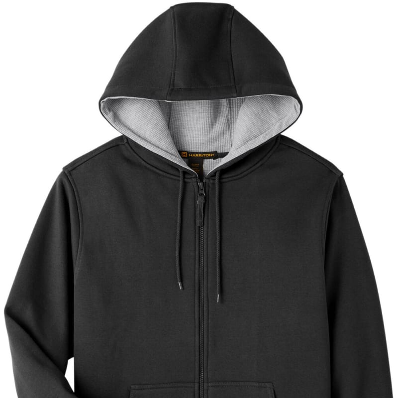 Harriton Men's ClimaBloc™ Lined Heavyweight Hooded Sweatshirt 12