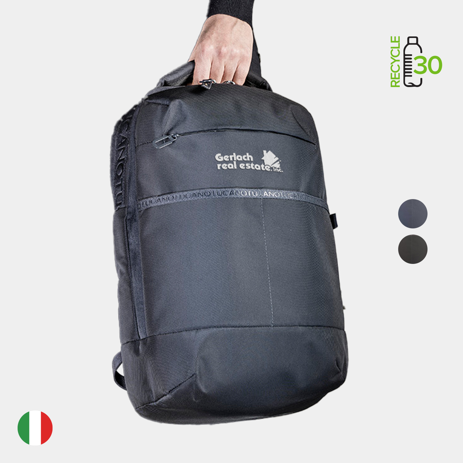TUCANO® - Italy ASTRA Recycled Anti-Gravity System Business Backpack 1
