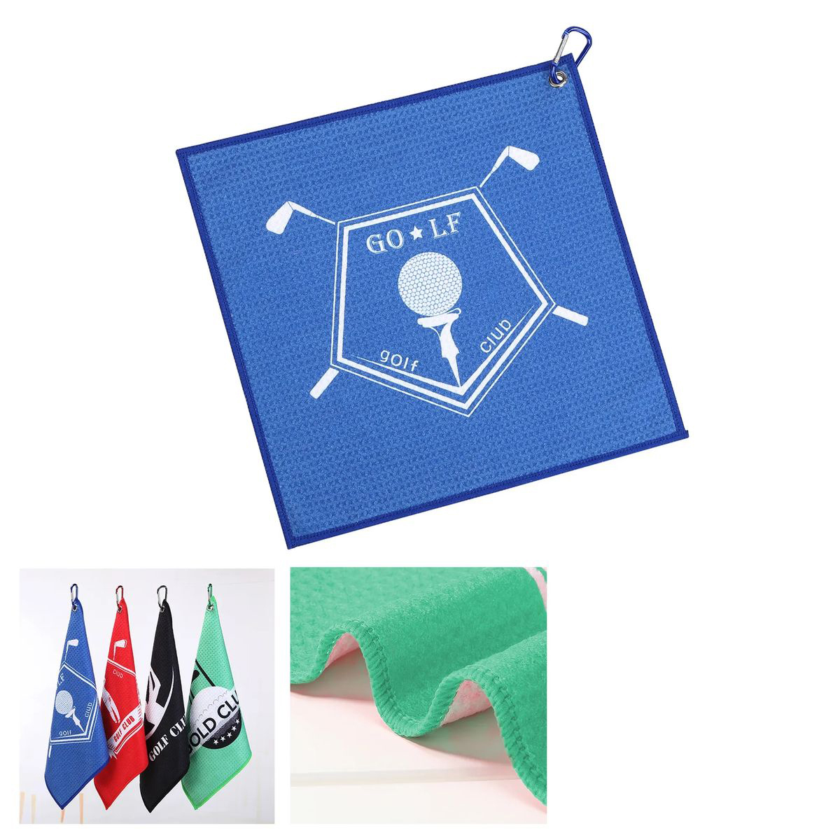 Absorbent Microfiber Golf Towel for Daily Use 2