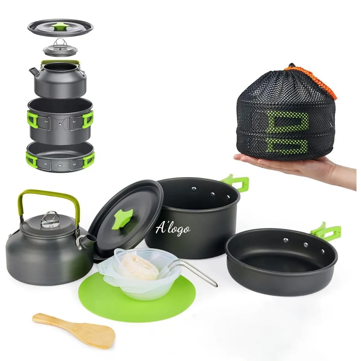 Portable Camping Cookware Set 1