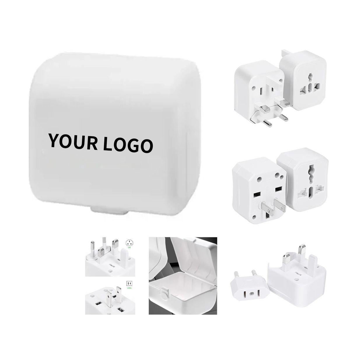 Multinational Plug Converter with Snap Design 1