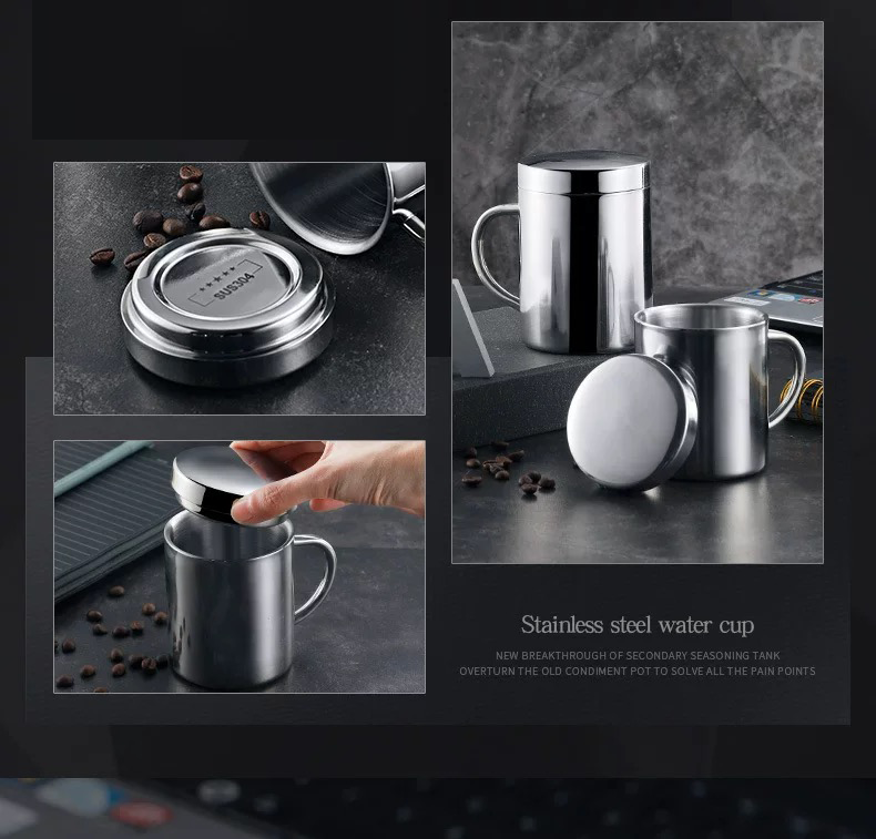 Stainless Steel Insulated Coffee Cup 2