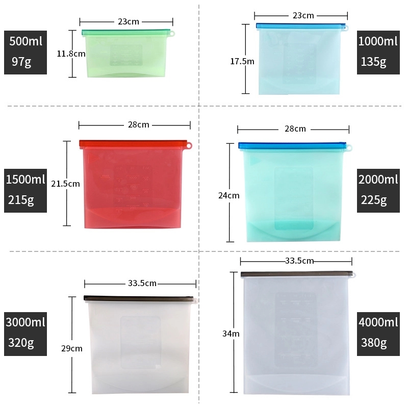 Reusable Silicone Storage Bag 5