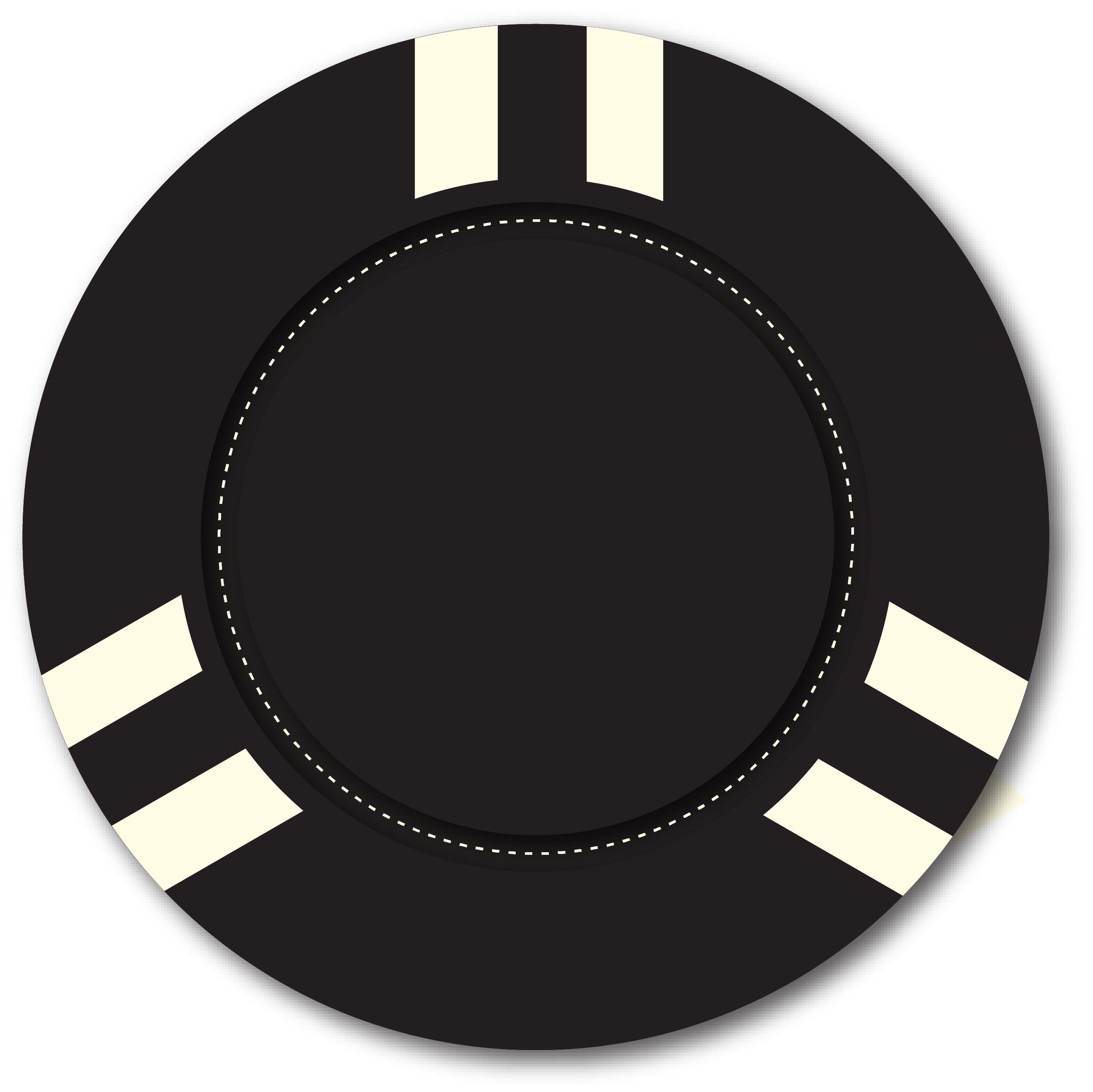6 Stripe 9g Poker Chips 7