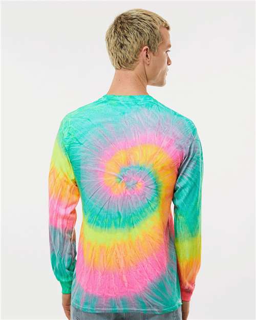 Unisex Tie-Dyed Long Sleeve T-Shirt - 2000 73