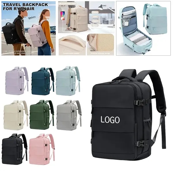 Waterproof High-Capacity Polyester Backpack 17