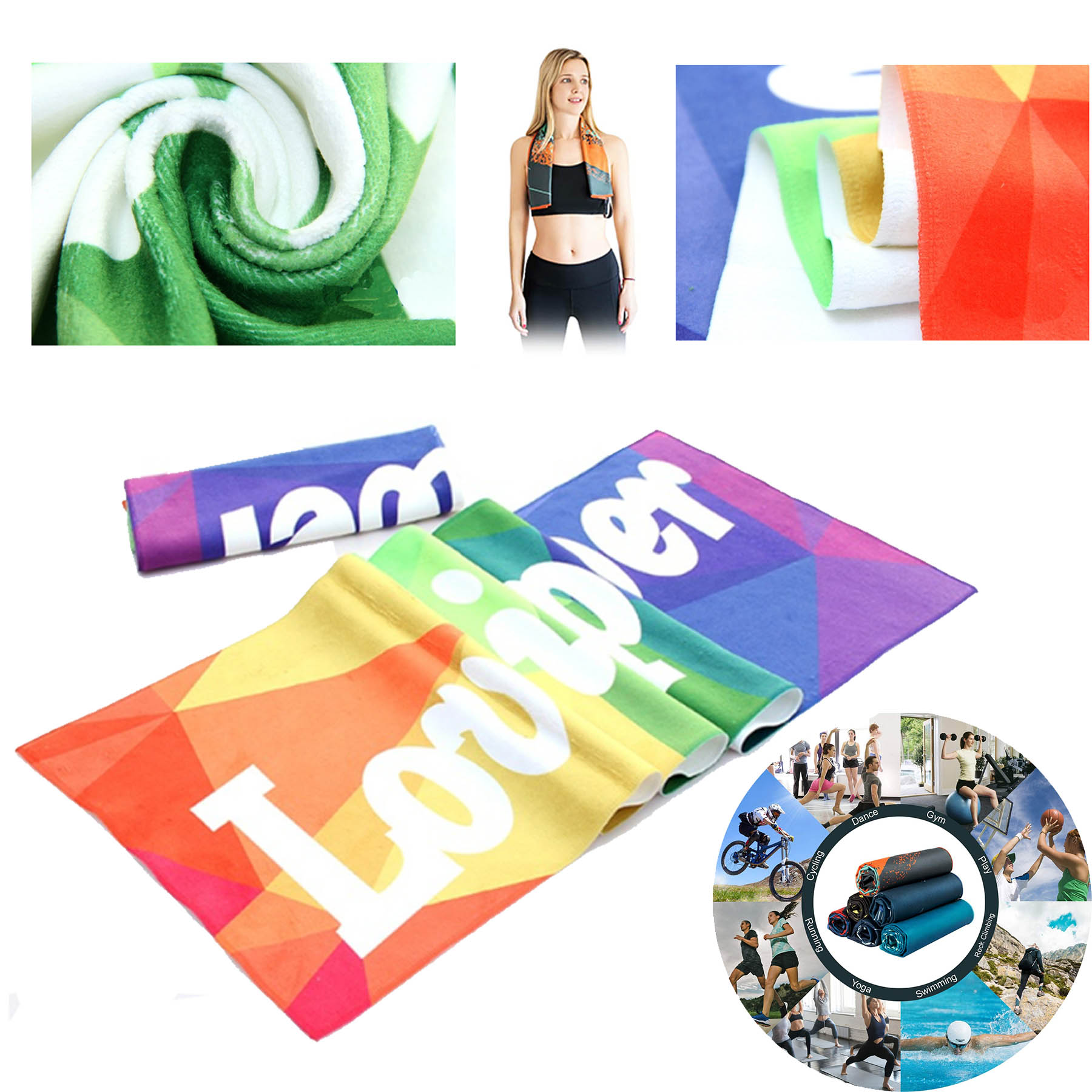 Superfine fiber Sports Towel 1
