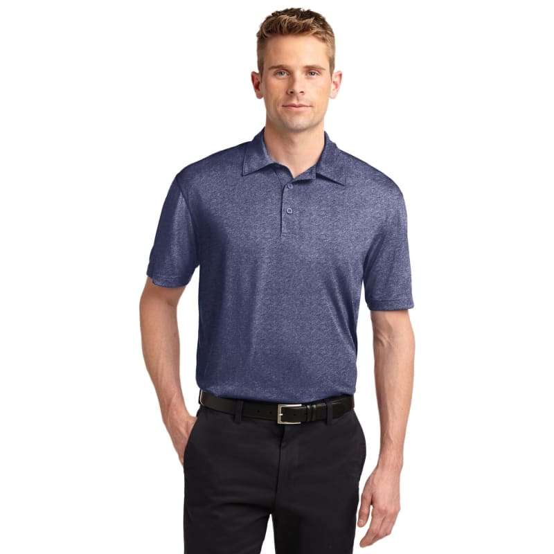 Sport-Tek Heather Contender Polo. 23