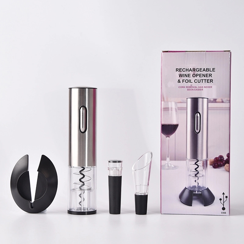 4-in-1 Electric Wine Opener Rechargeable 9
