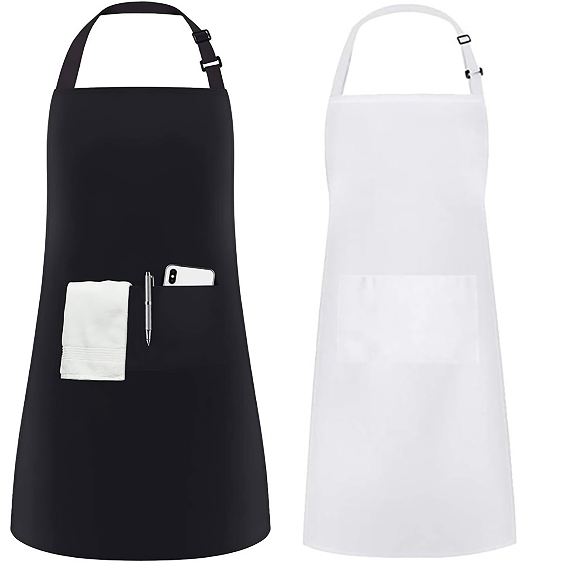 Adjustable Neck Strap Full-Length Custom Apron 6