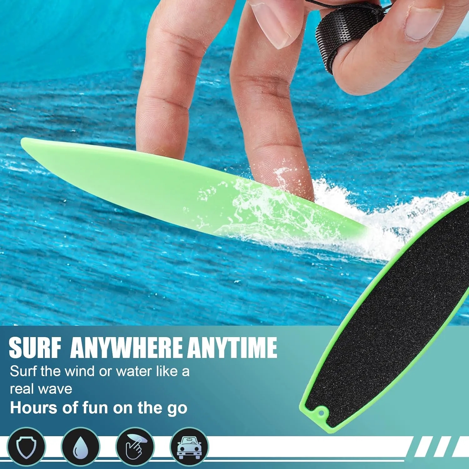 Mini Finger Surfing Board with String 5