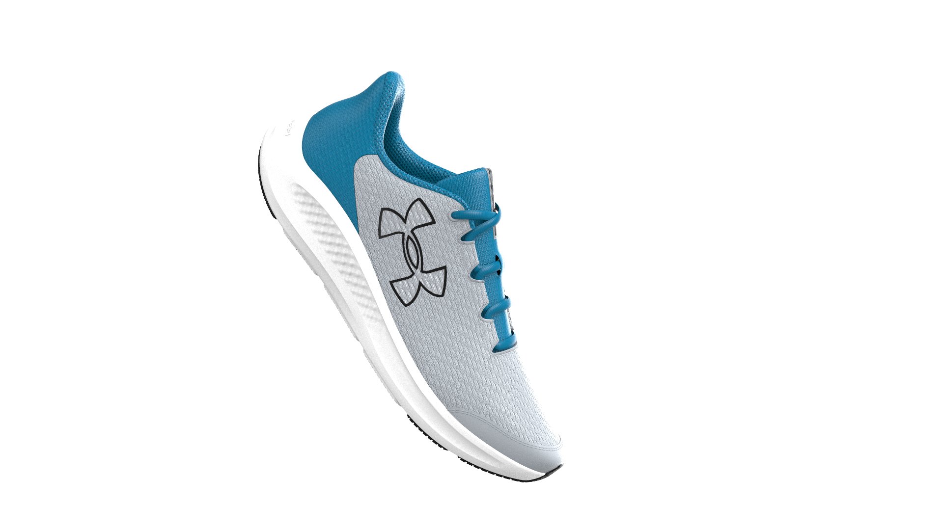 UA Charged Pursuit 3 Big Logo Boys' Grade School Running Shoes 4