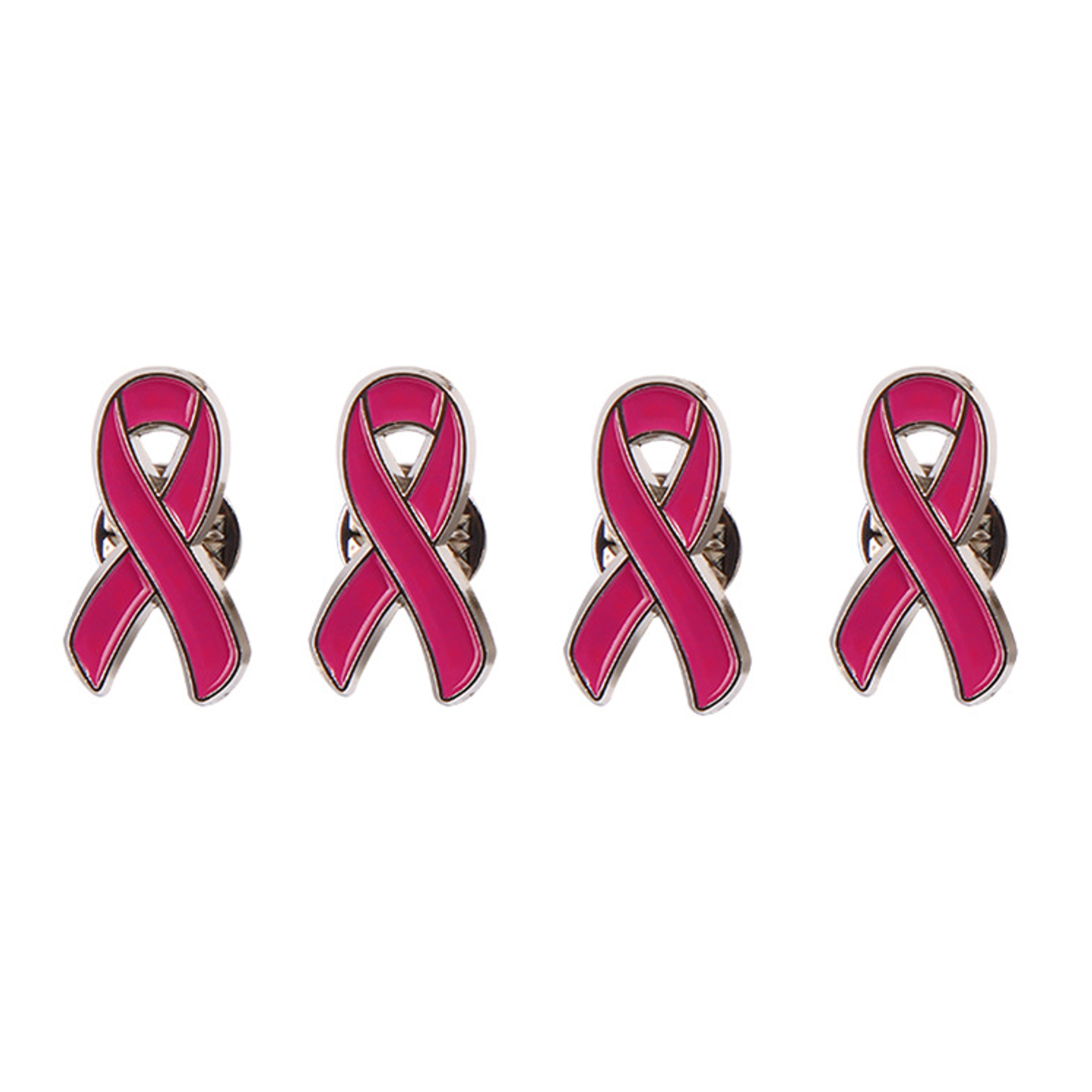 Breast Cancer Awareness Button Pin (direct import) 3