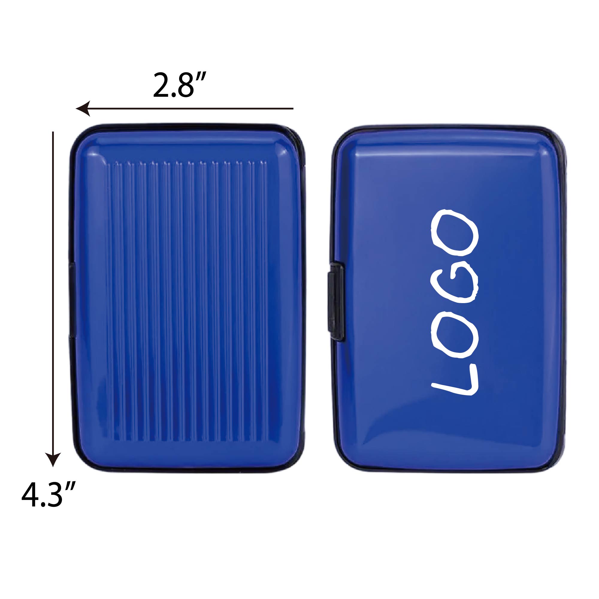 Pressure-Resistant and Wear-Resistant Business Metal Card Holder 3