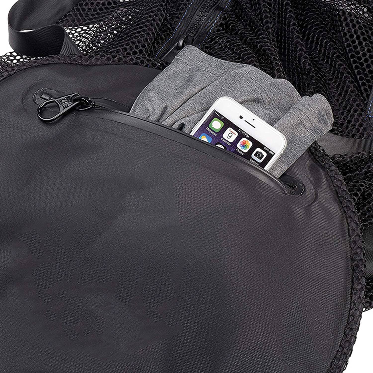 Foldable Mesh Barrel bag 3