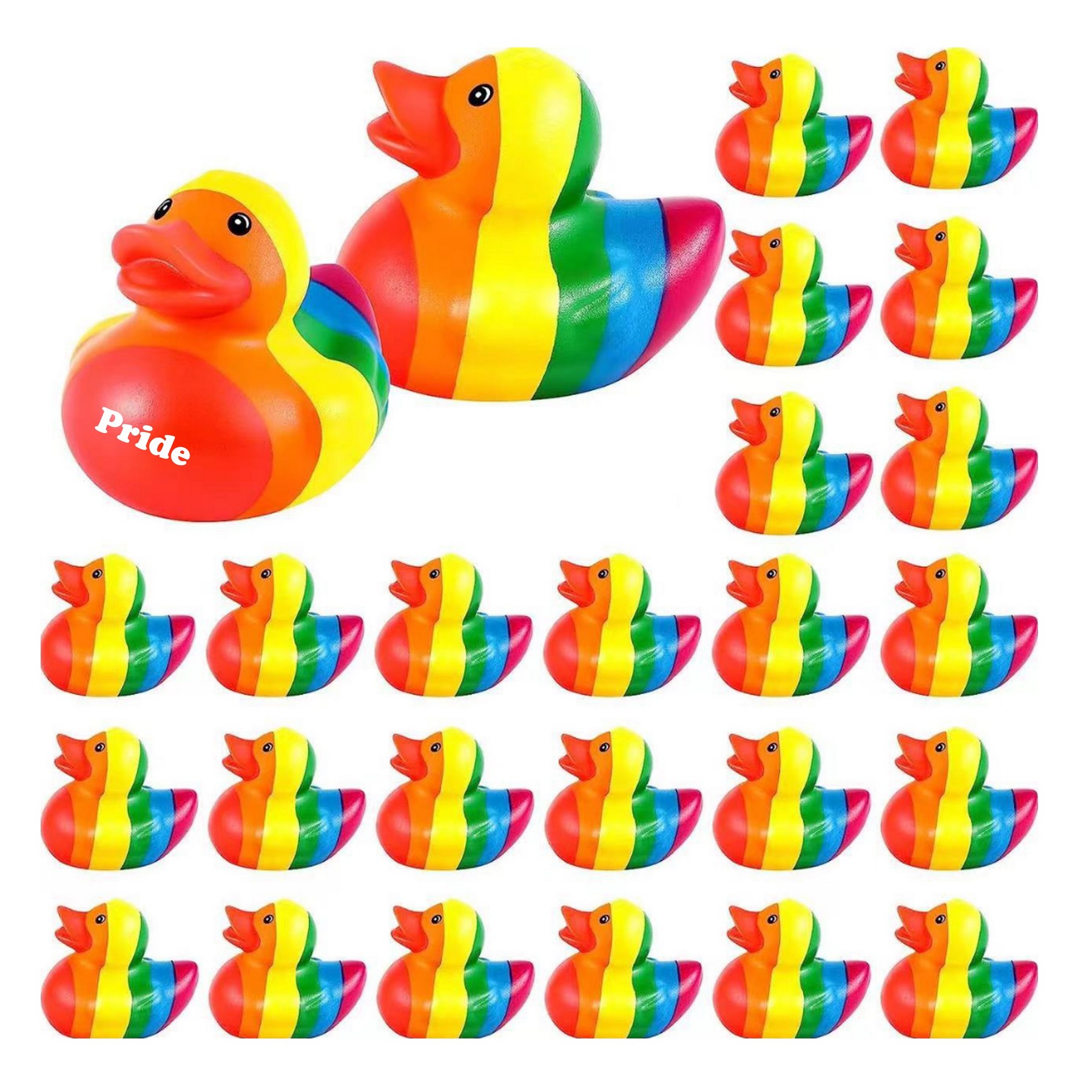 Rainbow Rubber Duck 2