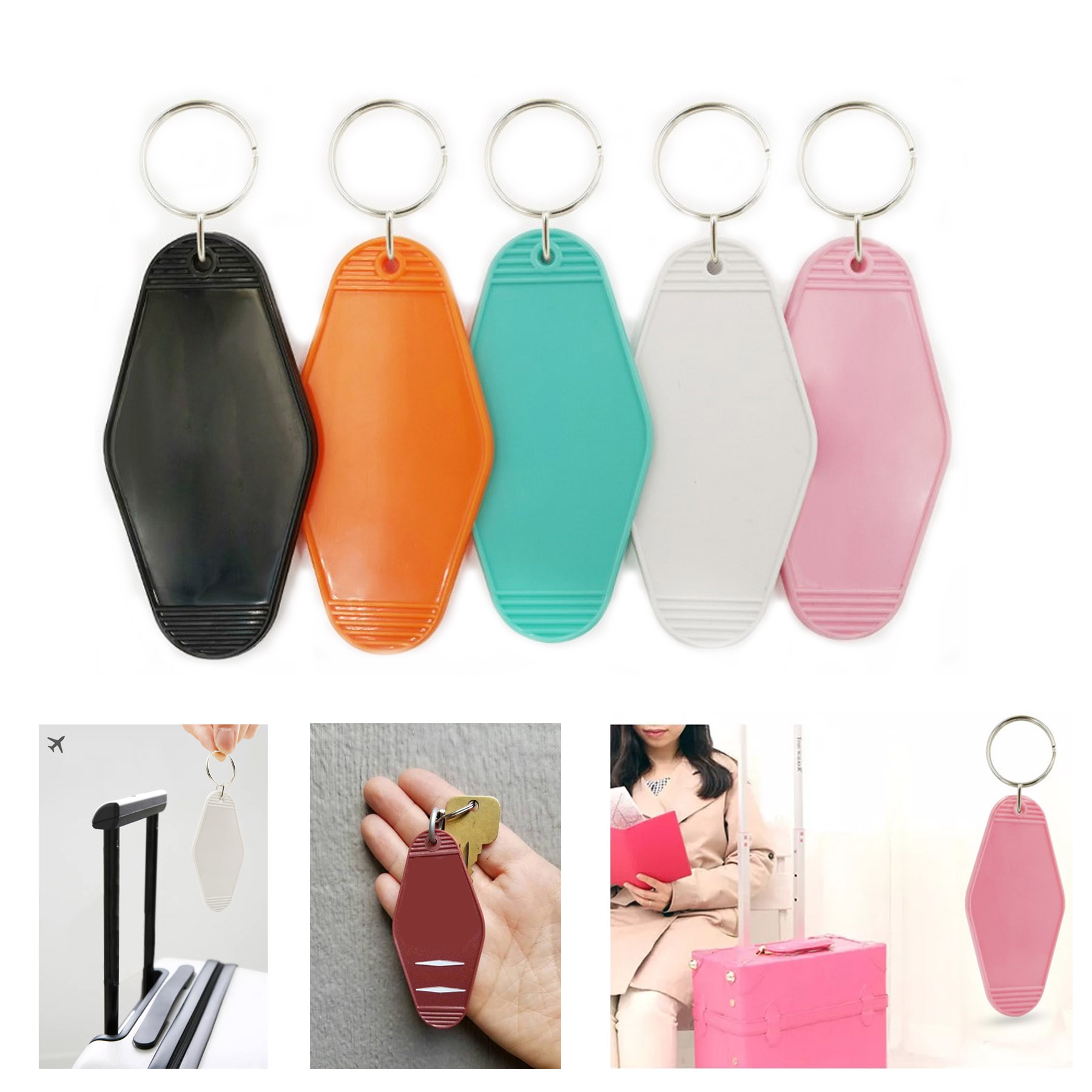 Vintage Hotel Motel Key Tags Travel Tags 2