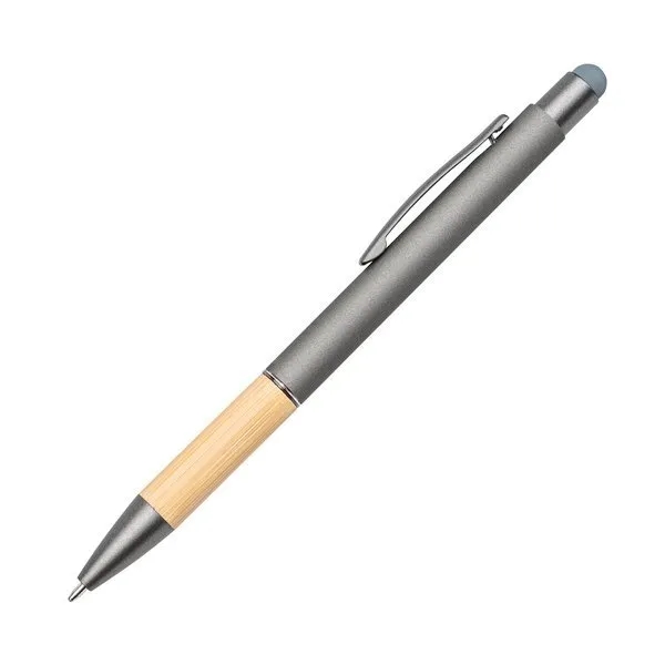 Assia Metal Pen with Bamboo Grip 4