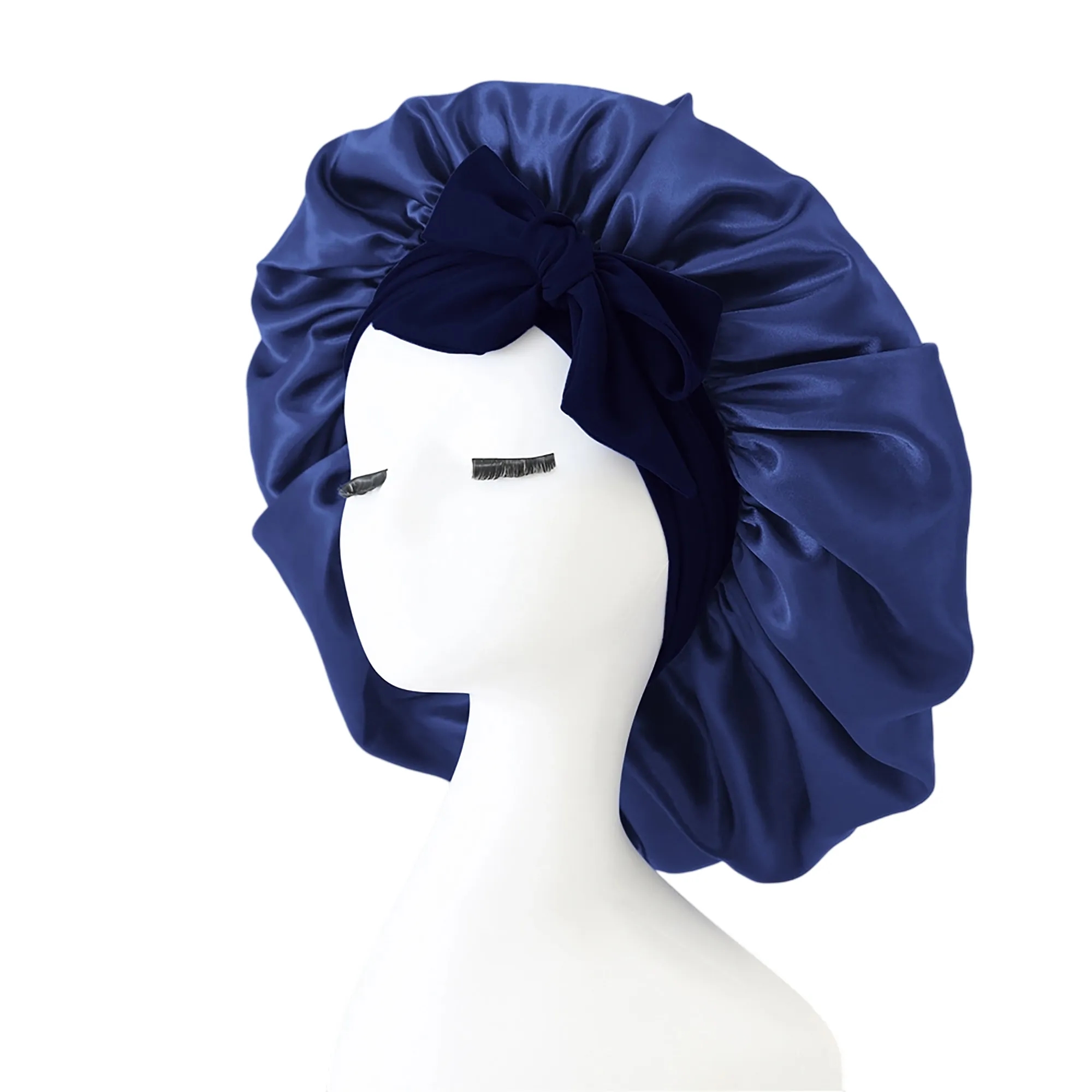 MOQ 50 Satin Hair Protection Sleep Cap 27
