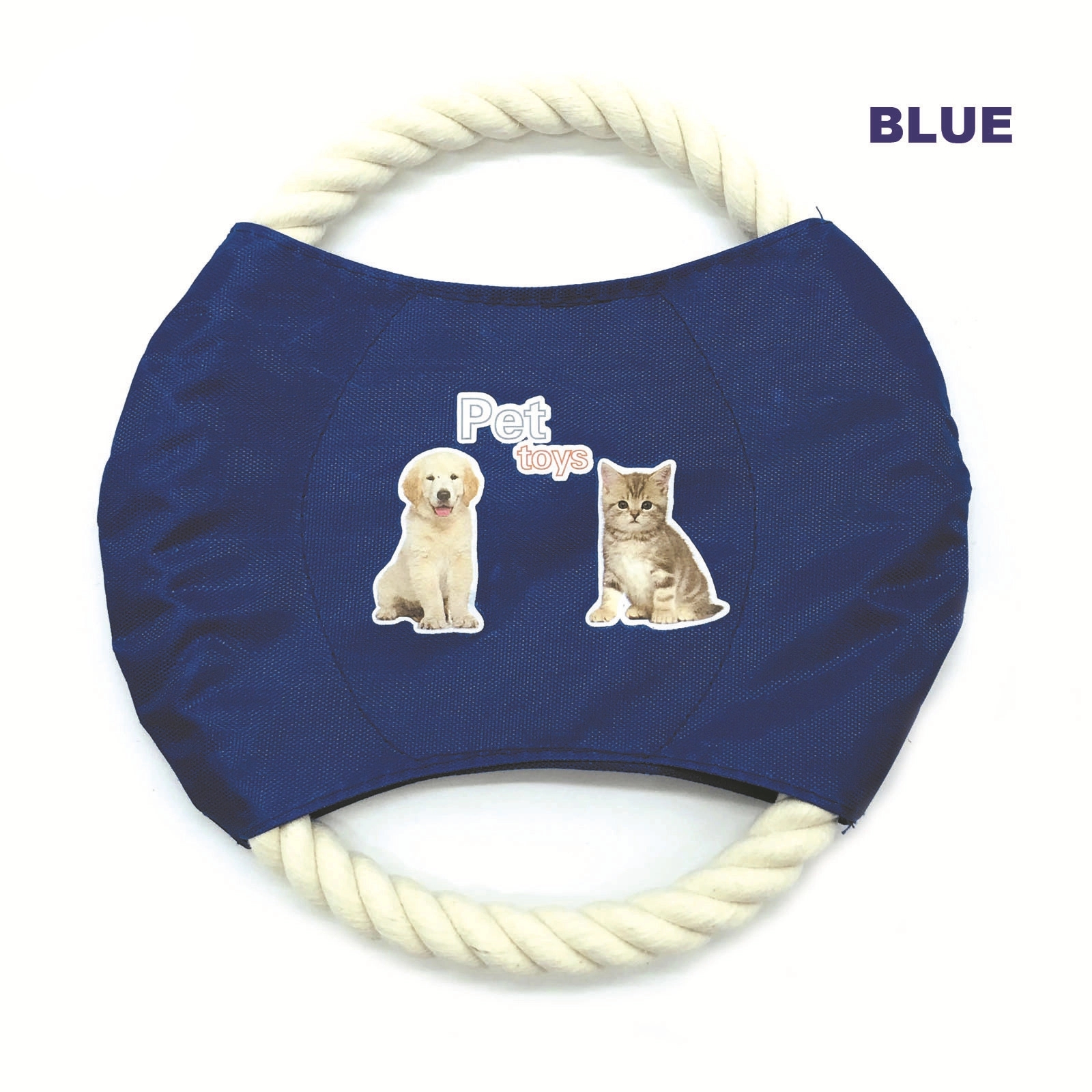 Cotton rope flying disc 1