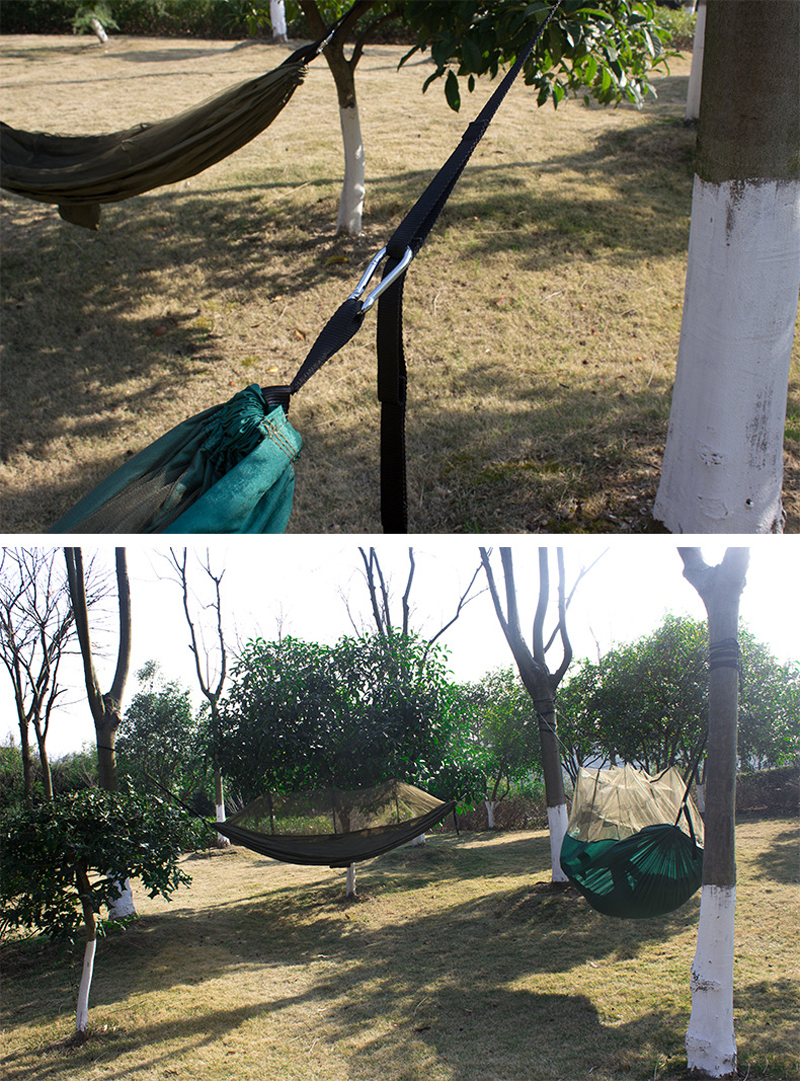 Custom Camping Portable Hammock w/Mosquito Net 7