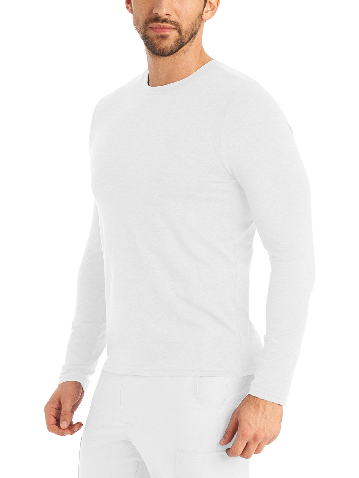 Landau - Forward - Men's Long-Sleeve Crew Neck Underscrub Tee 14